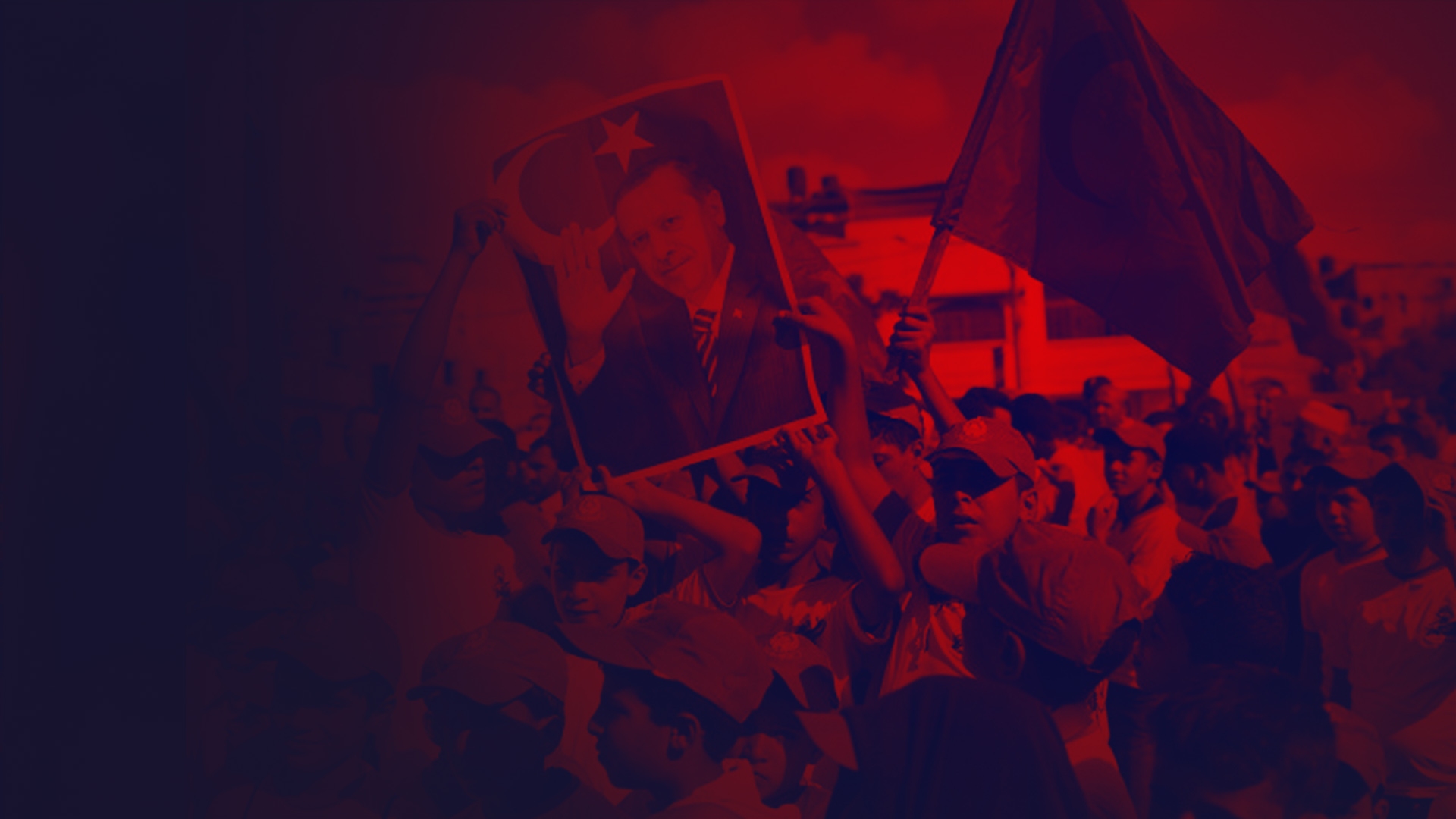Gazze sokaklarında Türkiye sloganları